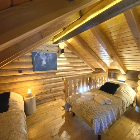Chalet L'ours Noir En Rondins La Bresse