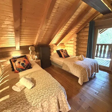 Chalet L'ours Noir En Rondins *