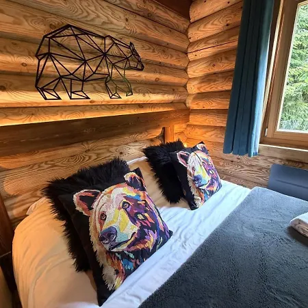 Chalet L'ours Noir En Rondins