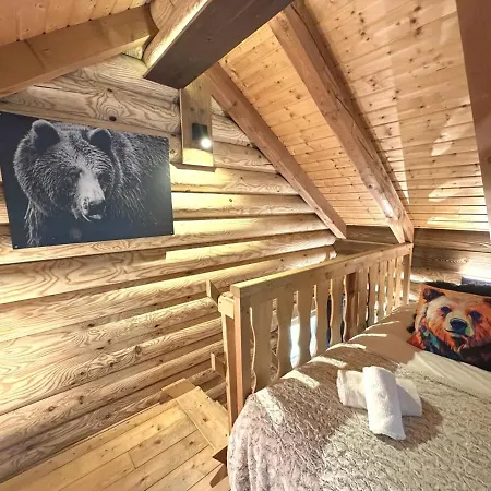L'ours Noir En Rondins * La Bresse