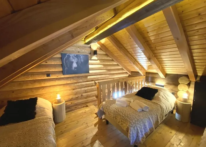 Alpstuga L'ours Noir En Rondins La Bresse