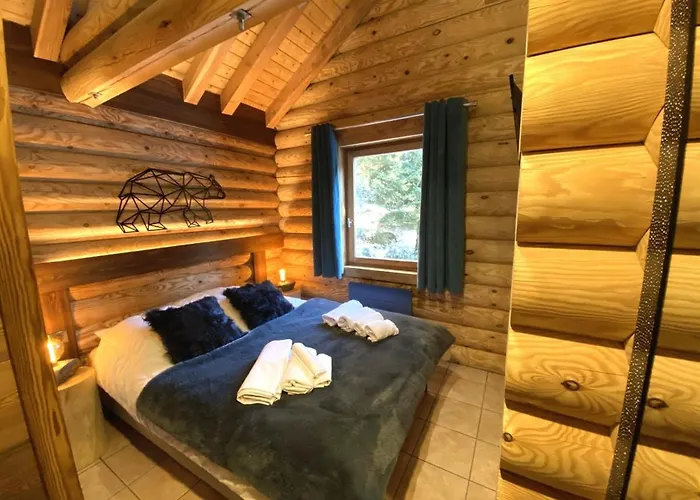 L'ours Noir En Rondins * La Bresse